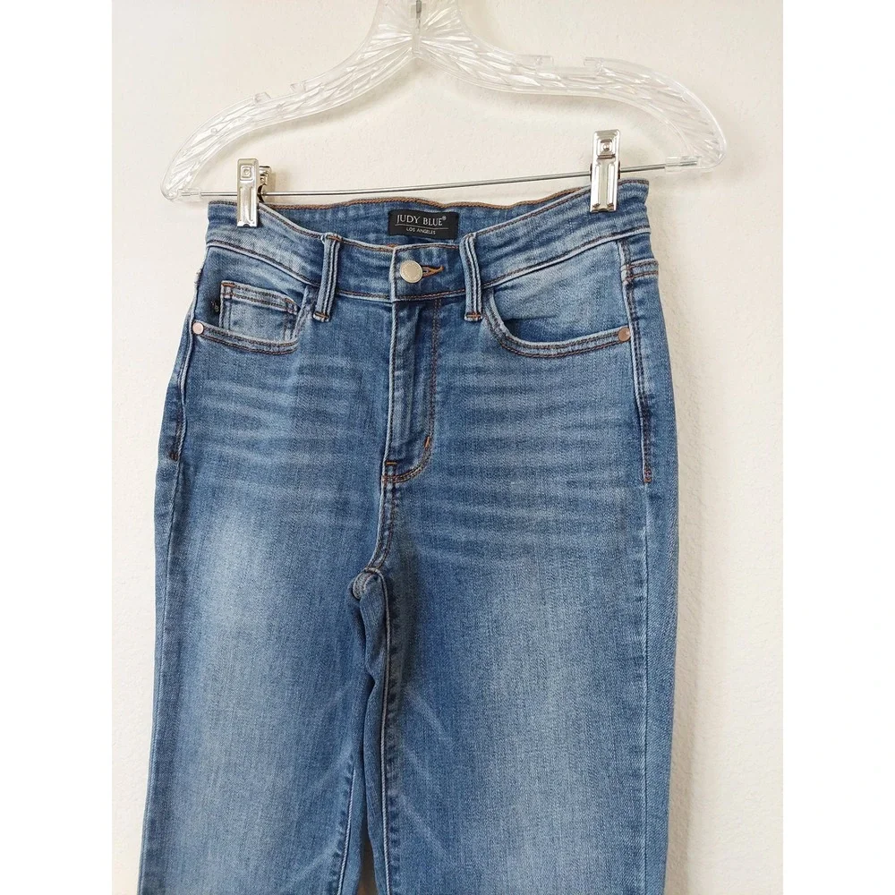 Judy Blue Bootcut Jeans Medium Wash High Rise Size 1/25 - Picture 2 of 11